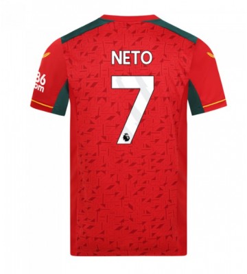 Wolves Pedro Neto #7 Udebanetrøje 2023-24 Kort ærmer